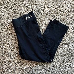 FILA cropped running leggings